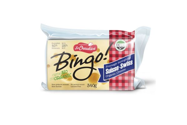 Fromage Suisse biologique 200 gr. - La Chaudière 