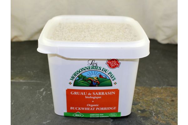 Gruau de sarrasin biologique 1 kg. - Aliments Trigone 