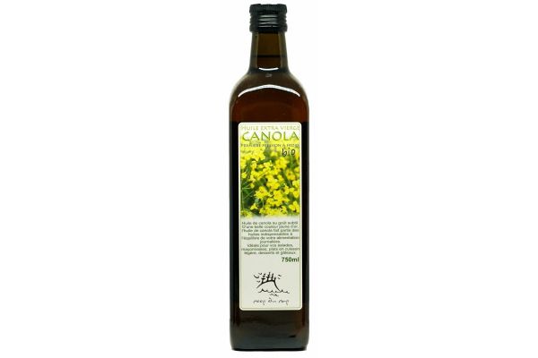 Huile de canola bio coop du cap 750 ml