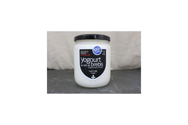 Yogourt de brebis - Fromagerie Nouvelle-France 