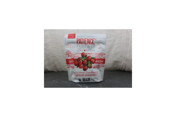 Canneberges séchées entières sucrées 142 gr - Patience & co 