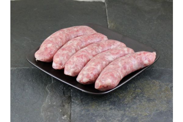 Saucisses Toulouse +/- 450 gr 