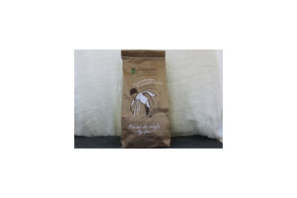 Farine de seigle bio 1 kg - Seigneurie des Aulnaies 